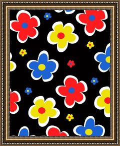 Floral Framed Prints - Junior Florals by Louisa Knight