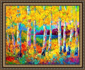 Autumn Framed Prints - Autumn Jewels by Marion Rose