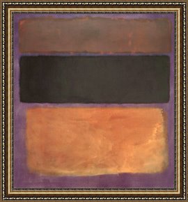 J.f.k. in Berlin, 1963 Framed Prints - No 10 1963 by Mark Rothko