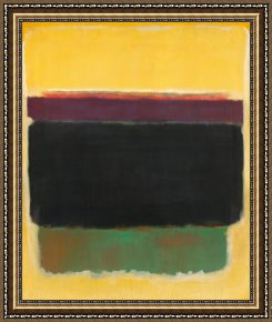 Untitled C.1951 Framed Paintings - Untitled 1949 by Mark Rothko