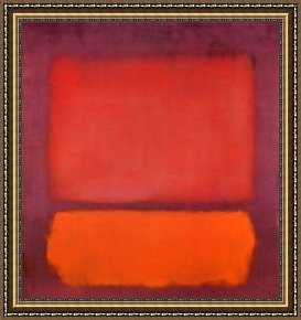 Untitled C.1951 Framed Paintings - Untitled 1962 by Mark Rothko