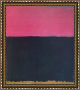 Untitled C.1951 Framed Paintings - Untitled 4 by Mark Rothko