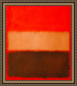 Untitled C.1951 Framed Paintings - Untitled 6 by Mark Rothko