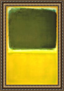 Untitled C.1951 Framed Paintings - Untitled c.1951 by Mark Rothko