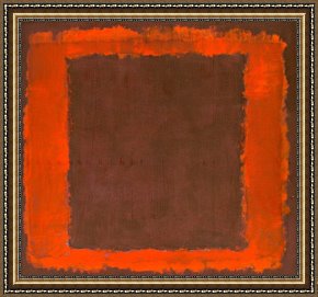 Untitled C.1951 Framed Paintings - Untitled Mural for End Wall by Mark Rothko
