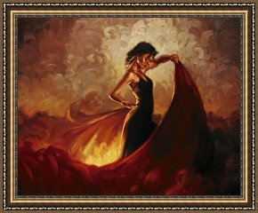 Sevilla Framed Paintings - Sevilla by Mark Spain