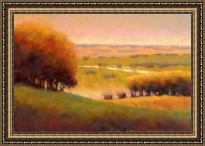 Autumn Framed Prints - Marla Baggetta Autumn View II by Marla Baggetta
