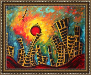 Beacon of Hope Framed Paintings - Glimmer of Hope by Megan Aroon Duncanson