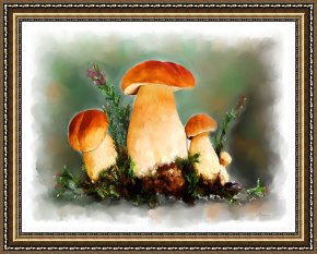 Tower of Babel Bible Illustration Framed Paintings - Restaurant Menu Illustration by Michael Greenaway