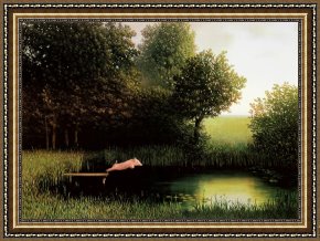 Kohler's Pig Framed Prints - Kohler's Pig by Michael Sowa