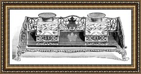 Advertisement Framed Prints - Advertisement: Inkstand by Others