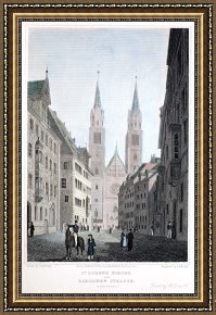 Germany: Berlin, C1961 Framed Prints - Germany: Nuremberg, 1822 by Others