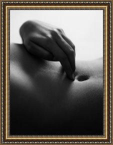 Unclothed Framed Paintings - Human form abstract body part by Others