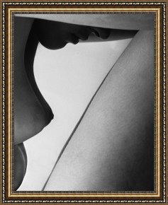Unclothed Framed Paintings - Human form abstract body part by Others