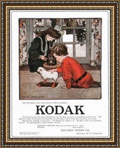 Advertisement Framed Prints - Kodak Advertisement, 1906 by Others