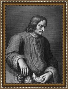 Lorenzo Framed Prints - Lorenzo De Medici by Others