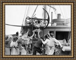 Boar Lane Framed Prints - Lupino Lane (1892-1959) by Others