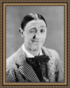 Boar Lane Framed Prints - Lupino Lane (1892-1959) by Others