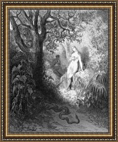 Eden Framed Paintings - Milton: Paradise Lost by Others