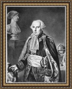 Bust Framed Prints - Pierre Laplace (1749-1827) by Others