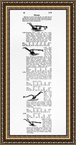Advertisement Framed Prints - PLOW ADVERTISEMENT, c1890 by Others
