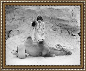 Animals Framed Prints - Silent Film Still: Animal by Others