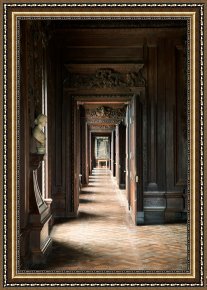 Bust Framed Prints - The State Apartment Enfilade by Others