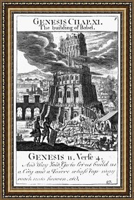 Babel Framed Prints - Tower Of Babel by Others