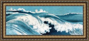 Waves, Framed Prints - Uehara: Ocean Waves by Others
