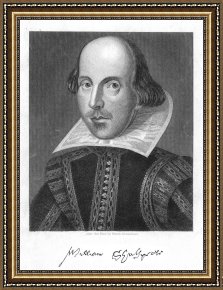 The Fairies a Scene Drawn From William Shakespeare Framed Paintings - William Shakespeare by Others