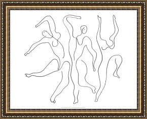 Pianist And Checker Players 1924 Framed Prints - Etude Pour Mercure c.1924 by Pablo Picasso