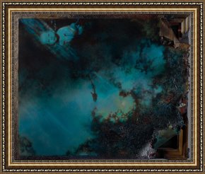 Oil Framed Prints - Age of Oil by Patrick Devonas