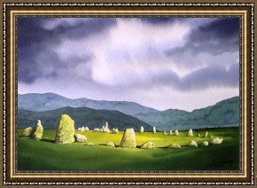 Architecture Framed Prints - Castle Rigg Stone Circle by Paul Dene Marlor