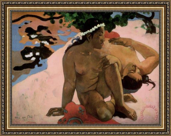 Paul Gauguin Are You Jealous Framed Print Paul Gauguin Are You Jealous Framed Print