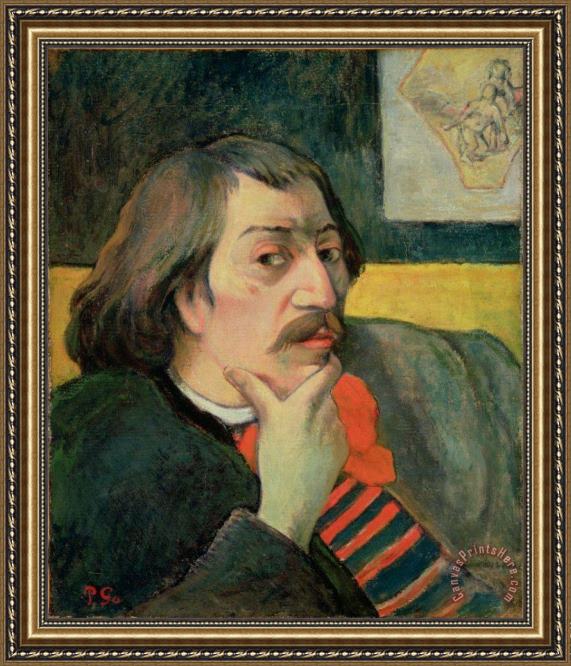Paul Gauguin Self portrait Framed Print Paul Gauguin Self portrait Framed Print