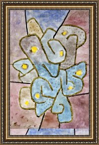 The Lemon Tree Framed Prints - The Lemon Tree Der Sauerbaum 1939 by Paul Klee