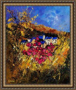 Village Framed Prints - Village 450808 by Pol Ledent