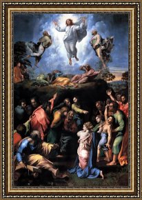Raphael Framed Prints - The Transfiguration by Raphael
