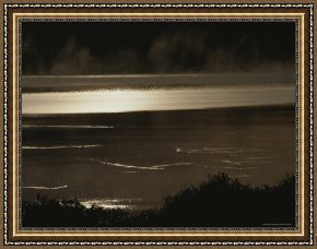 Raymond Gehman Framed Prints - Shimmering View of Swan Lake by Raymond Gehman