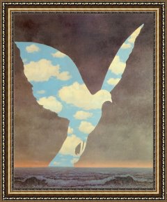 J.f.k. in Berlin, 1963 Framed Prints - The Big Family 1963 by rene magritte