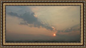 Misty Framed Prints - Misty Morning Promise by Richard De Wolfe