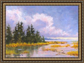 Song of The North Framed Prints - North Shore by Richard De Wolfe