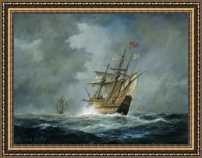 Richard Dadd Framed Prints - Mary Rose by Richard Willis