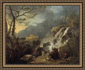Atalanta And Meleager Framed Prints - Meleager And Atalanta by Richard Wilson