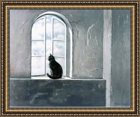 Robert Framed Prints - Fly Watching by Robert Foster
