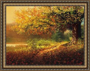 Path Framed Prints - Old Path by Robert Foster