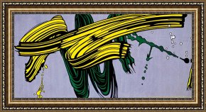 Untitled C.1951 Framed Paintings - Untitled by Roy Lichtenstein