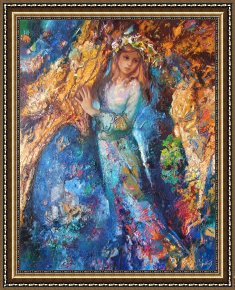 The Fairy Feller's Masterstroke Framed Prints - Fairy forest by Sergey Ignatenko