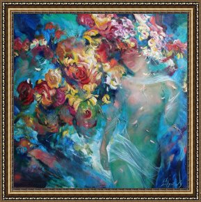 Execution Without Trial Under The Moorish Kings in Granada Framed Paintings - Pavetrulya - The daughter of the forest king by Sergey Ignatenko