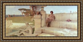 Spring Framed Prints - The Voice of Spring by Sir Lawrence Alma-Tadema